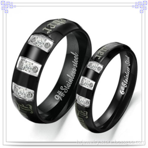 Fashion Jewellery Stainless Steel Couples Ring (HR3609)